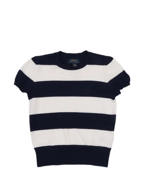 POLO RALPH LAUREN KIDS striped cardigan set