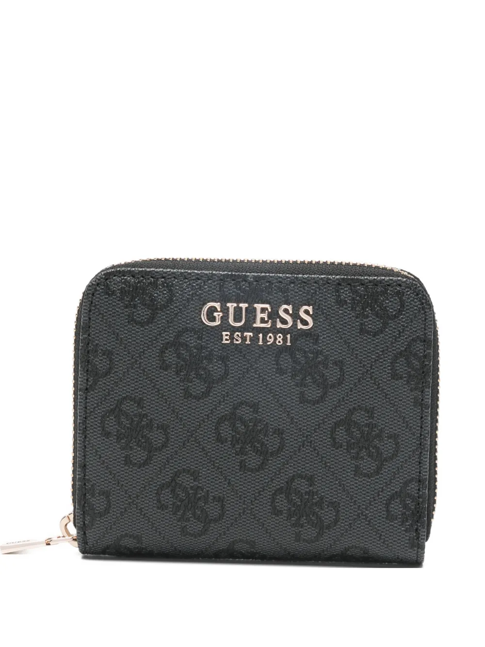 GUESS USA logo-print wallet - Nero