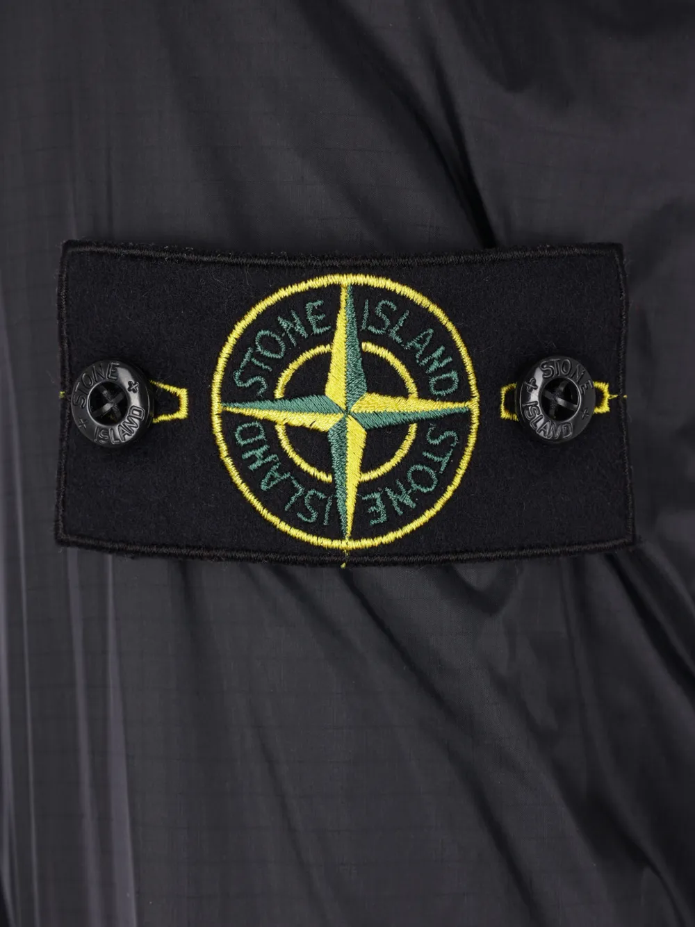 Stone Island Ripstop jack met capuchon Blauw