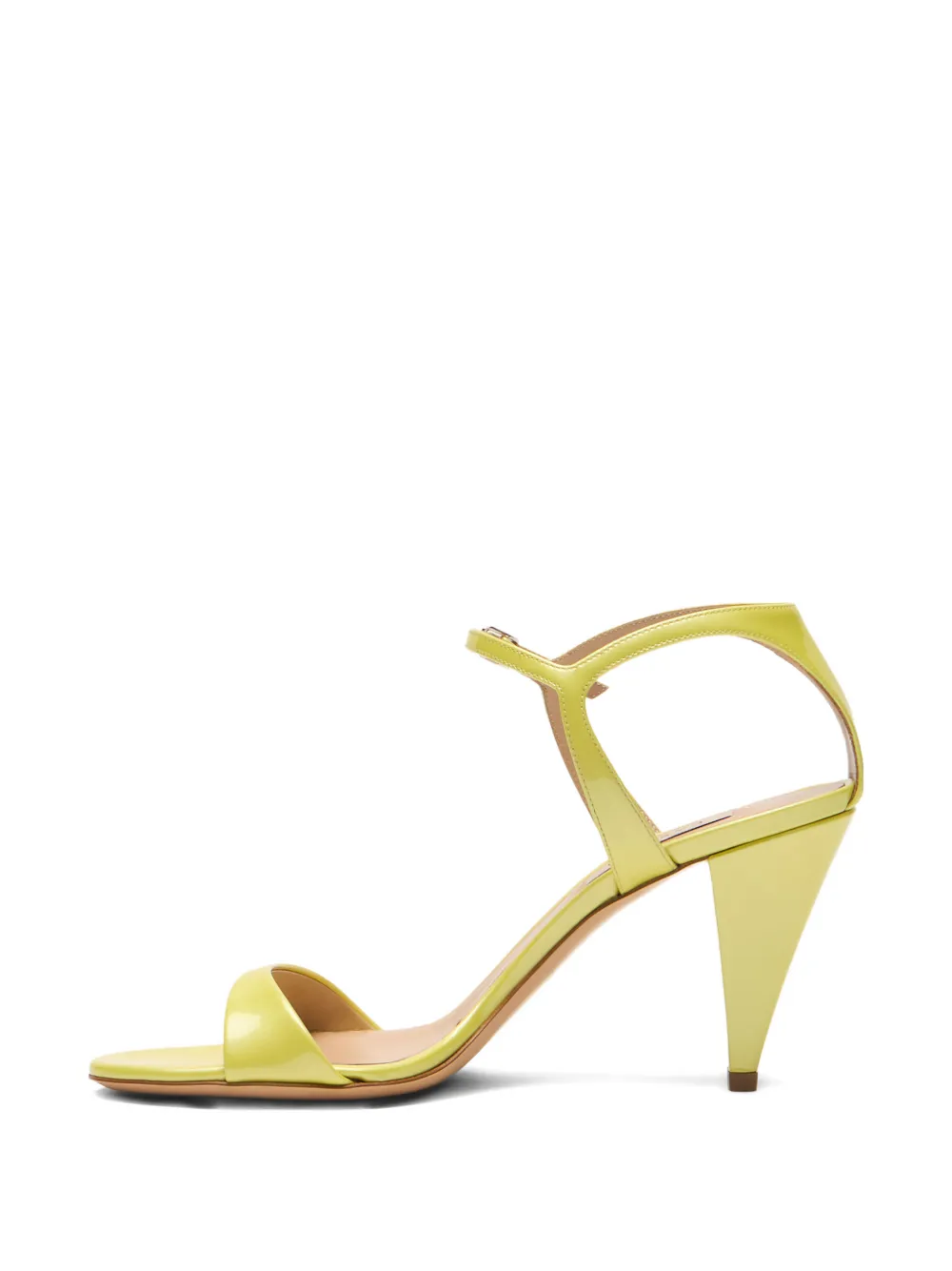 Casadei Venus Samurai sandals Geel