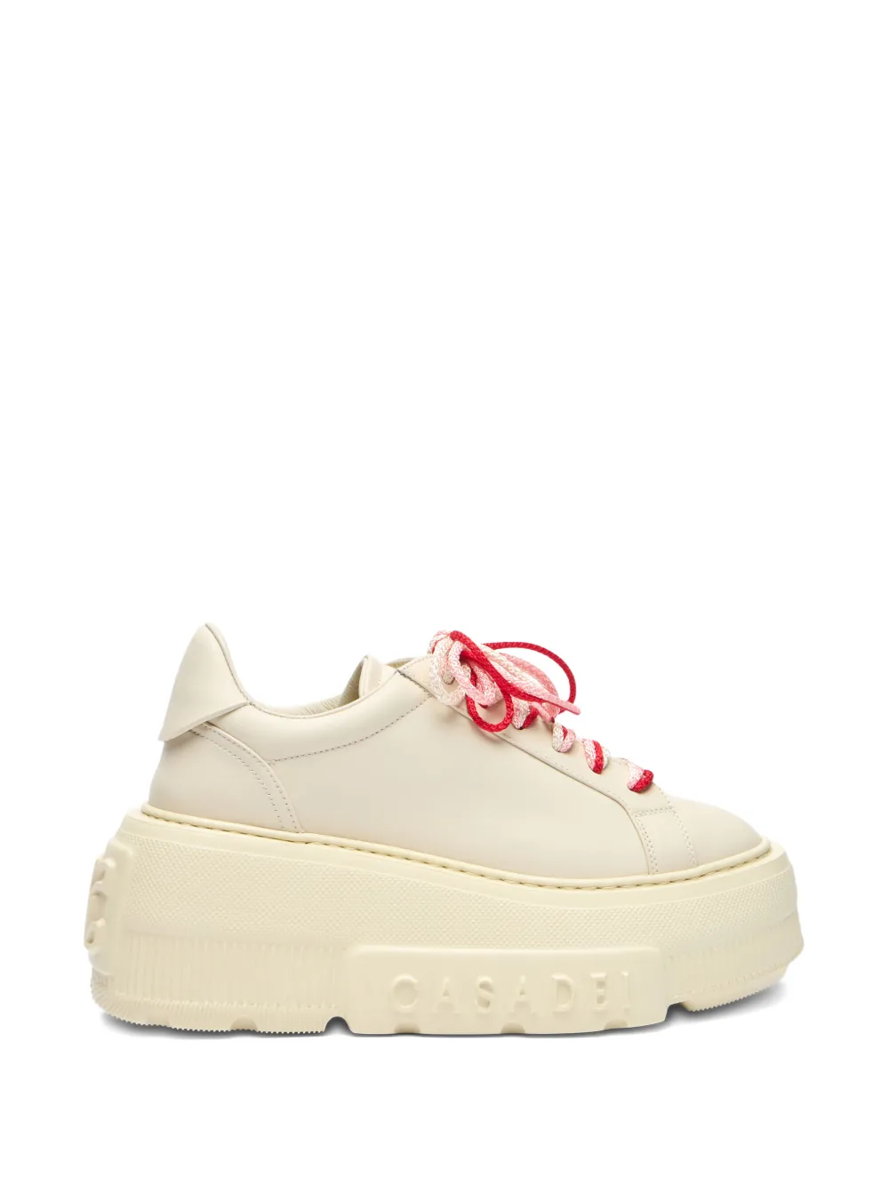 Casadei Nexus platform sneakers Beige