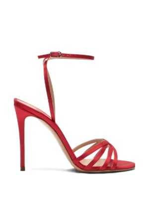 Casadei 100mm Blade Stratosphere Sandals | Red | FARFETCH