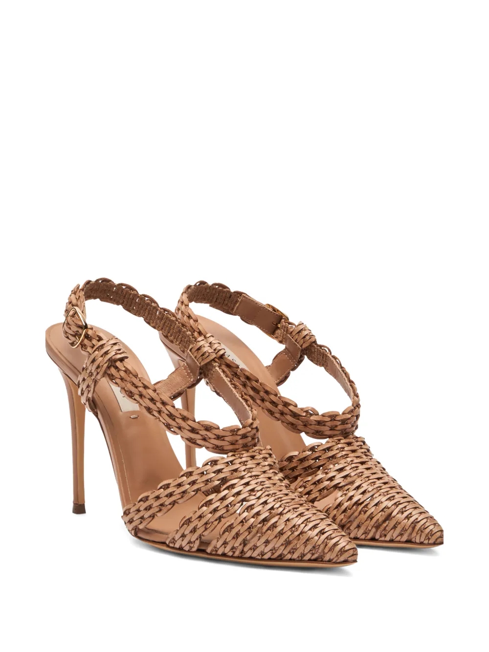 Casadei Avenida slingback pumps Beige