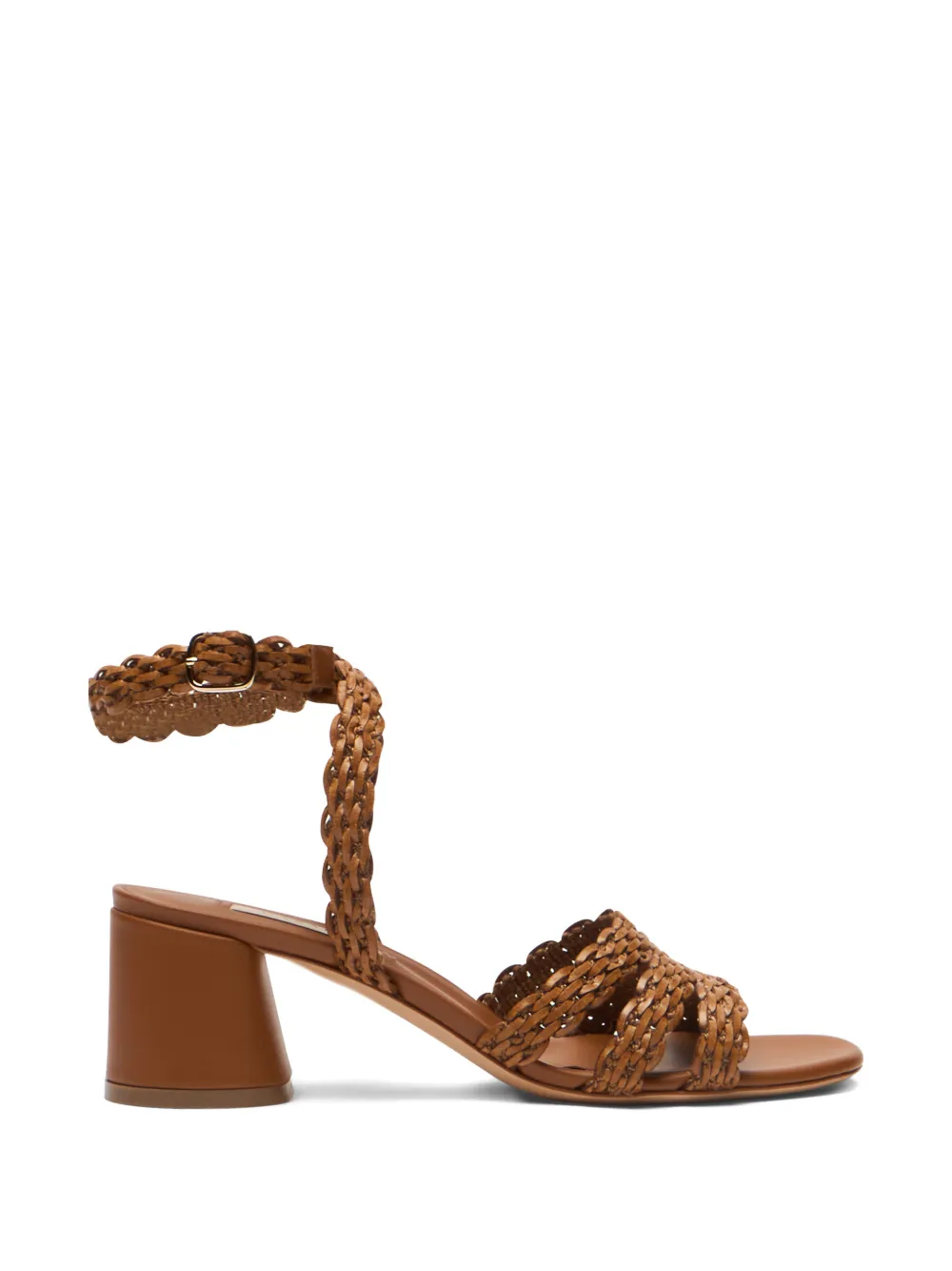 Casadei Avenida woven sandals Bruin