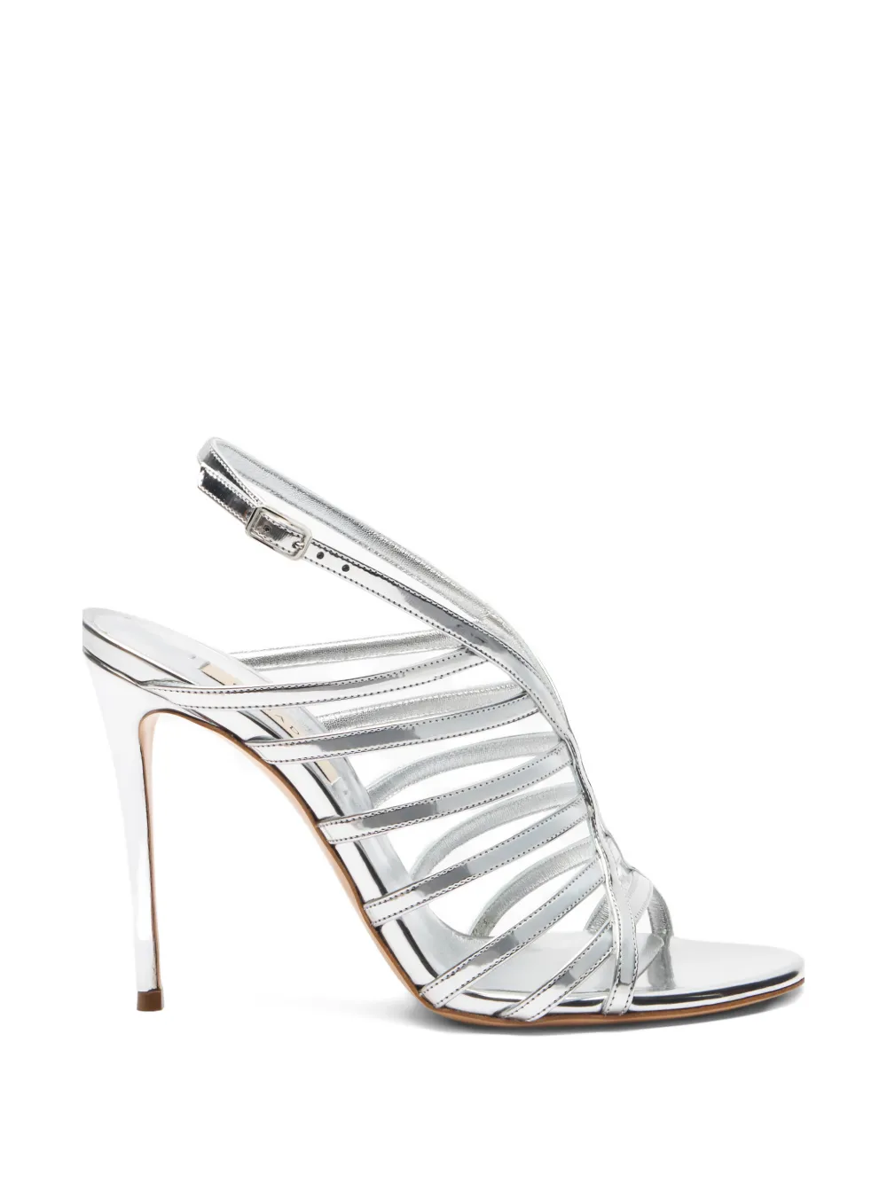 Casadei Julia Jolly heeled sandals - Argento