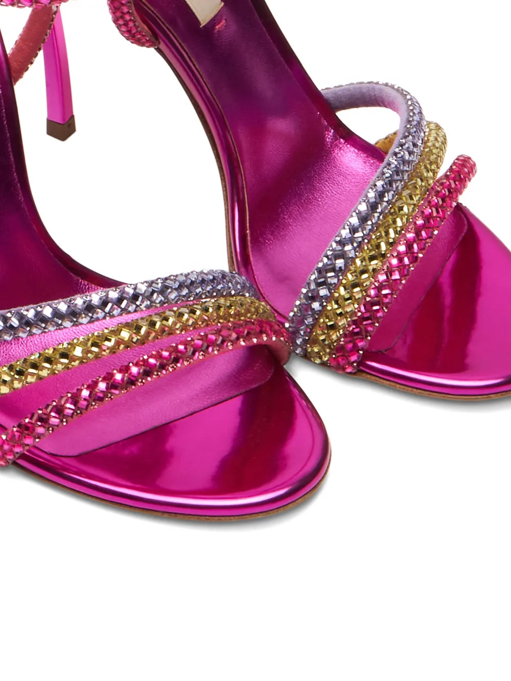 Casadei Andromeda sandalen met hak Roze