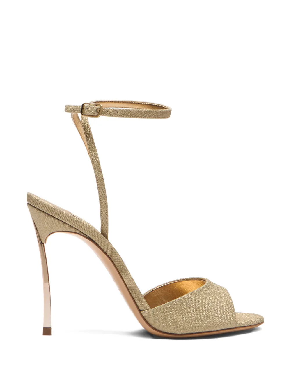 Casadei Blade heeled sandals Goud