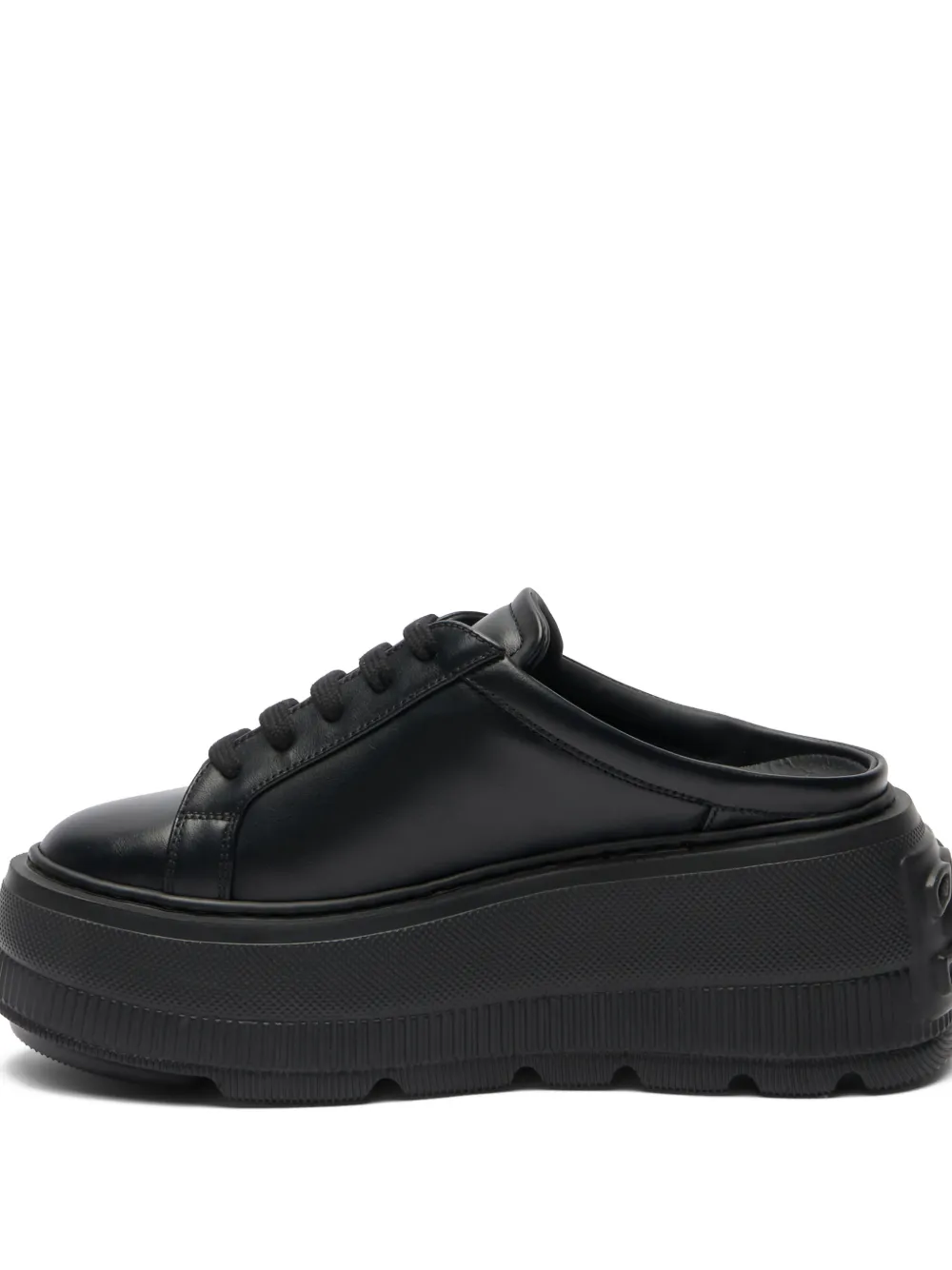 Casadei Nexus platform mules Zwart