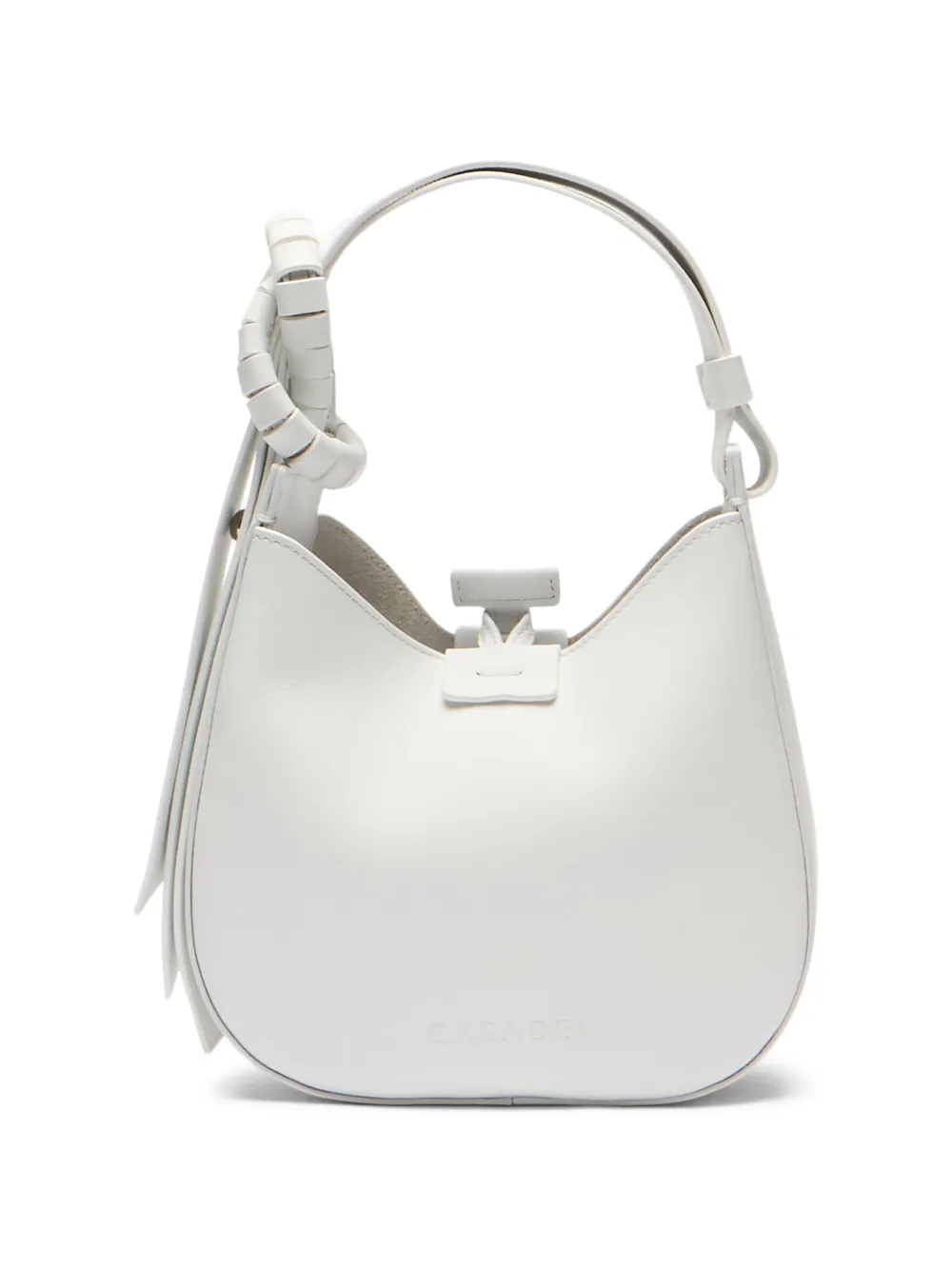  Casadei Mini Vandome Tote Bag - White 