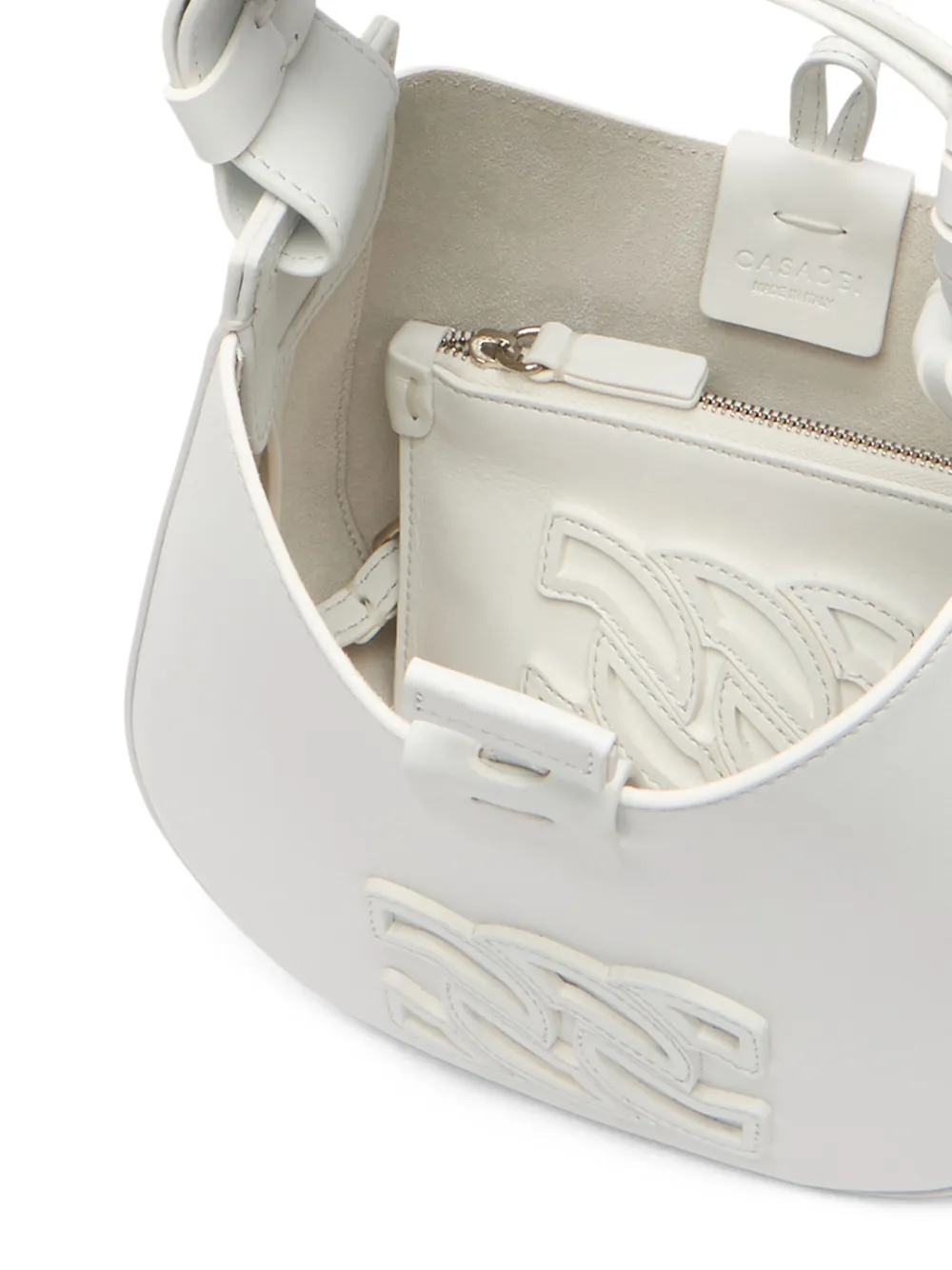Casadei Vandome kleine shopper Wit
