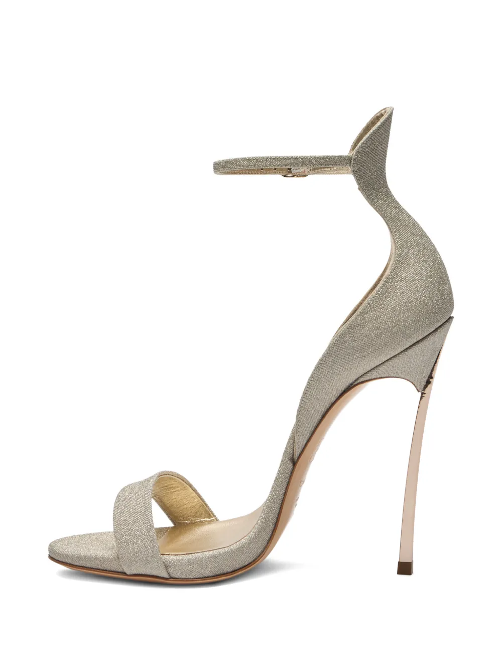 Casadei Blade Cape ankle-detail heeled sandals Goud