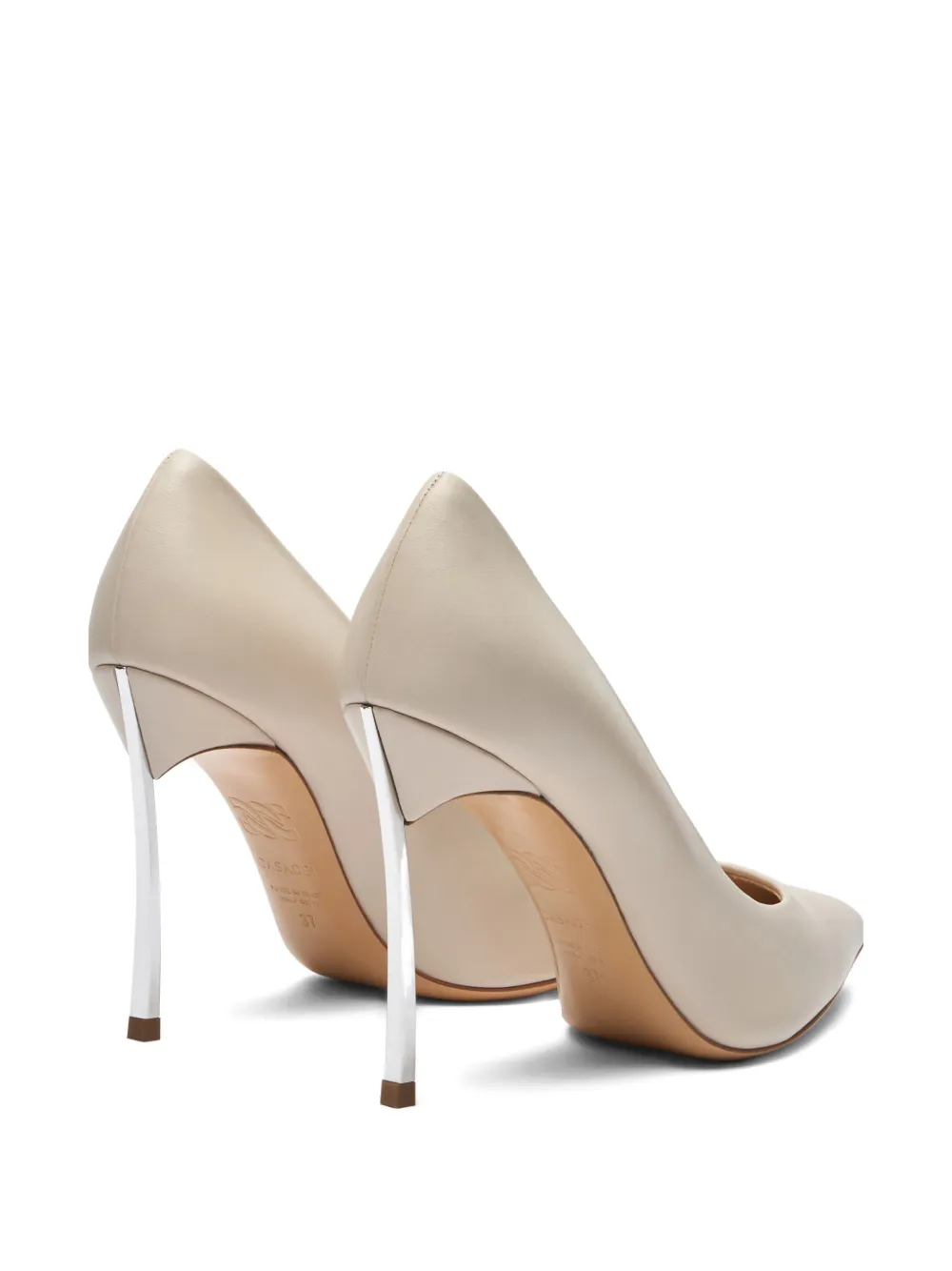 Casadei Blade pointed-toe heeled pumps Beige