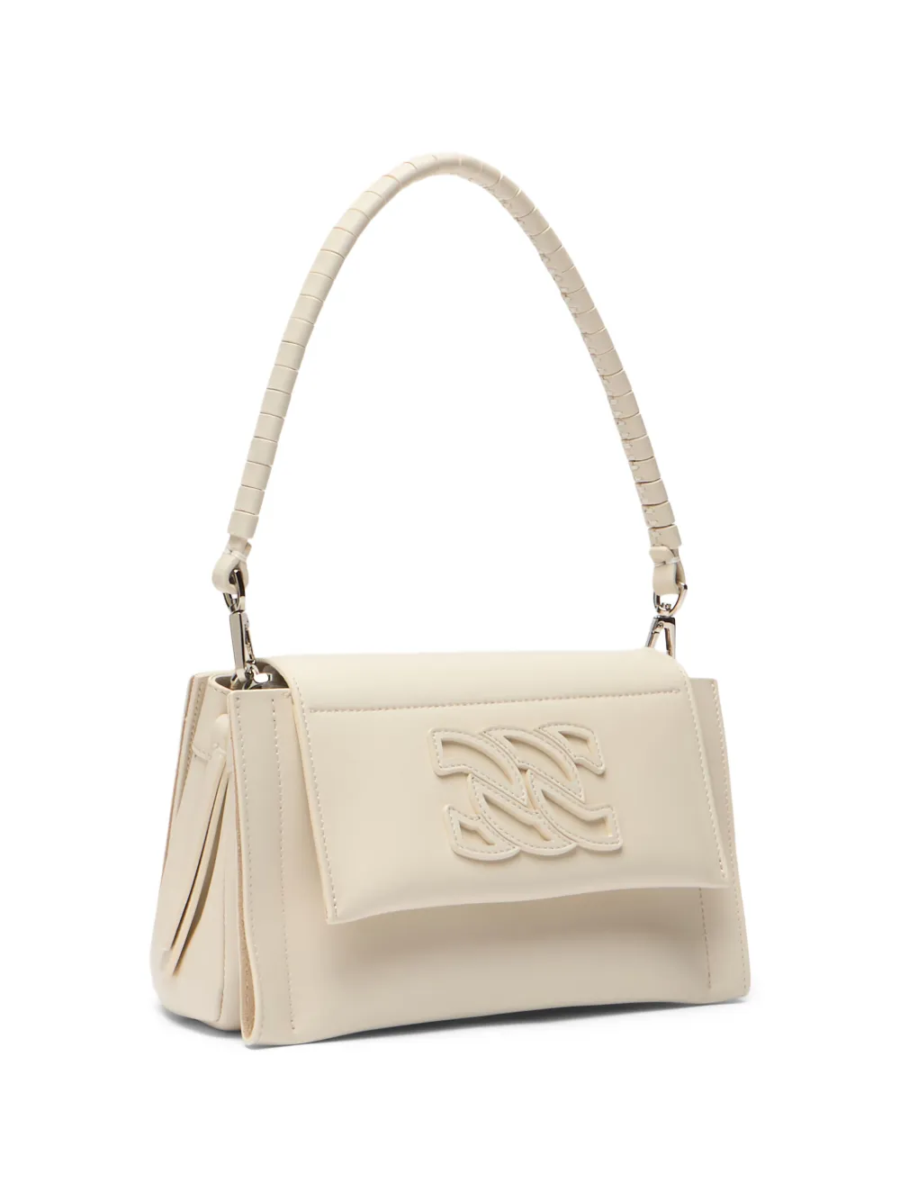  Casadei Brera Logo-detail Shoulder Bag - Neutrals 