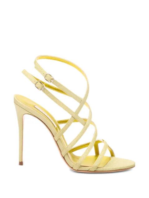 Casadei Cage buckle-detail heeled sandals