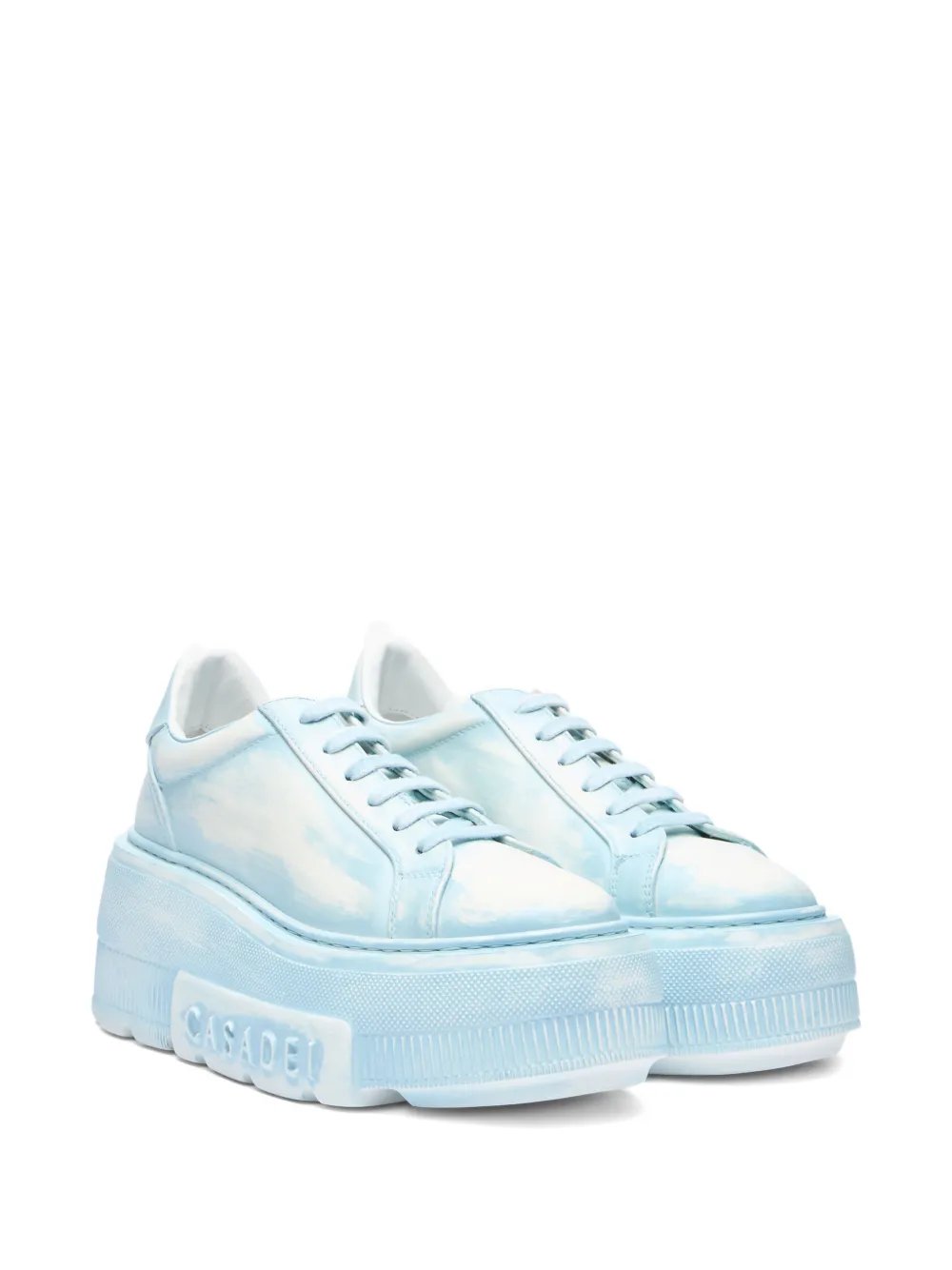 Casadei Nexus sneakers met geborsteld effect Blauw