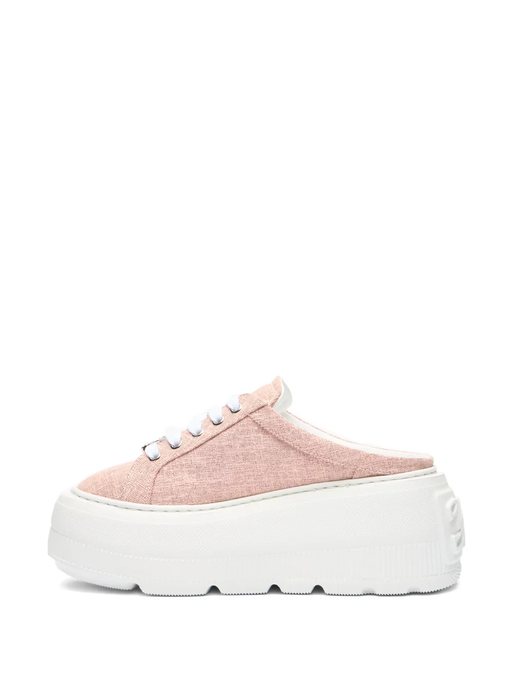 Casadei pink heeled mules Roze