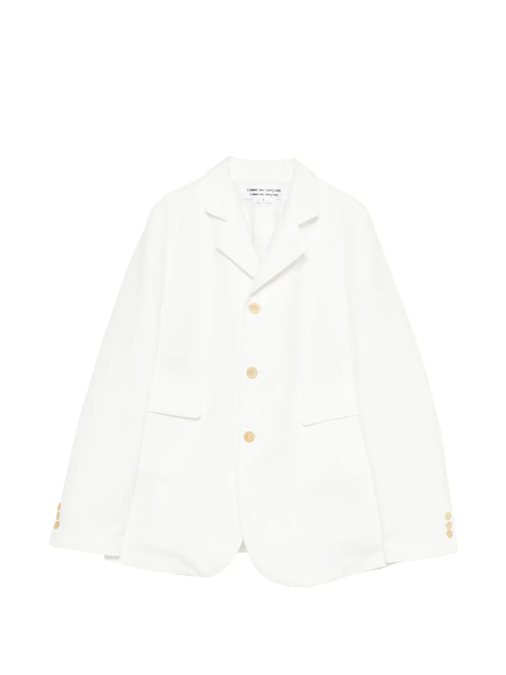 Comme Des Garçons Pre-Owned Blazer anni 2000 - Bianco