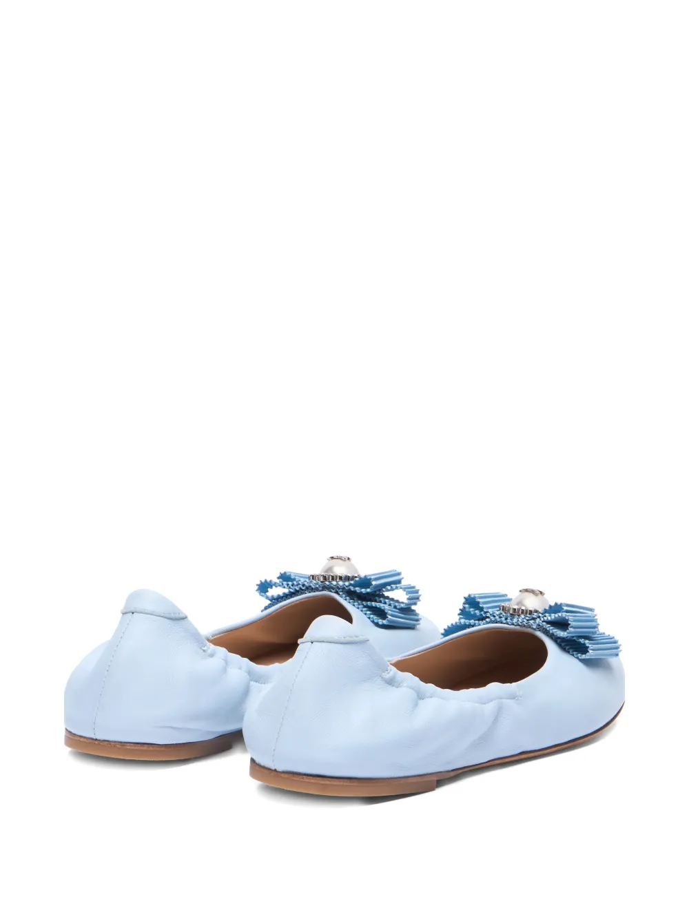 Casadei Ballerina's met strikdetail Blauw