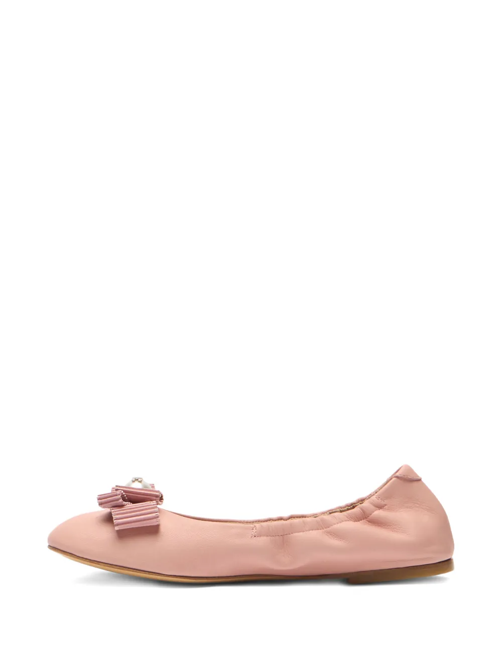 Casadei Ballerina's met strikdetail Roze