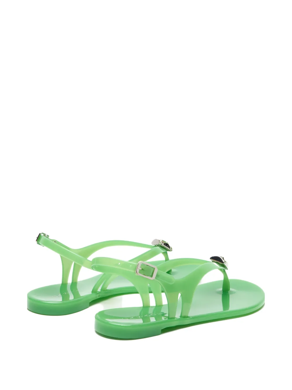 Casadei Jelly sandalen Groen