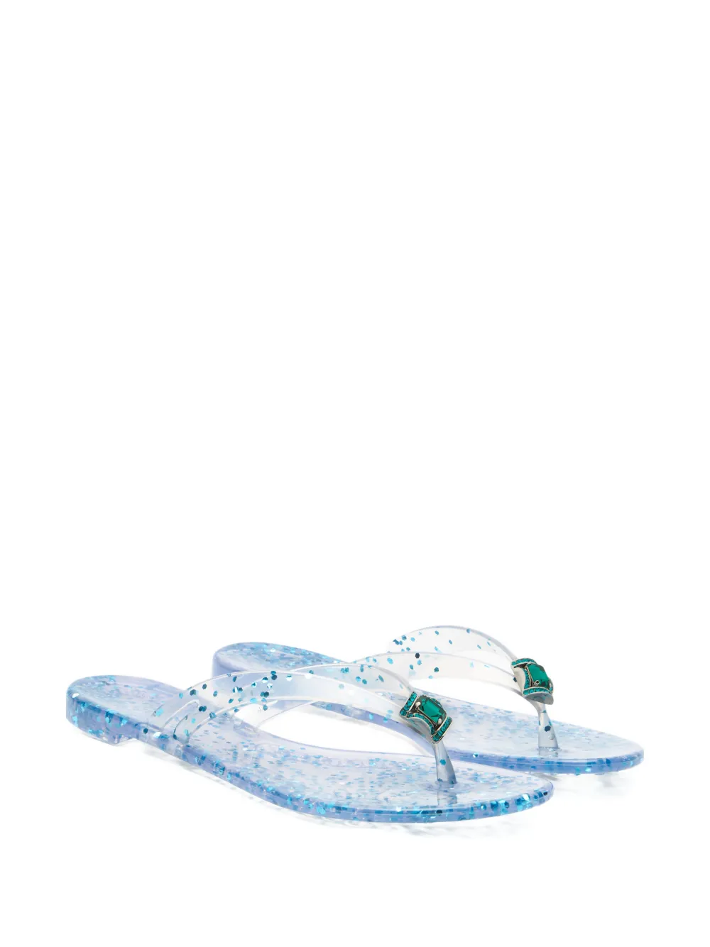 Casadei Jelly flip flops Wit