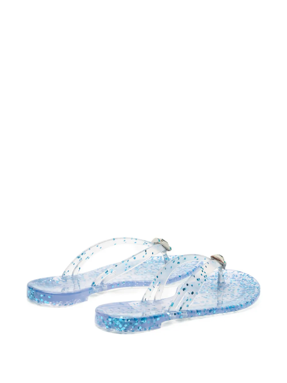 Casadei Jelly flip flops Wit