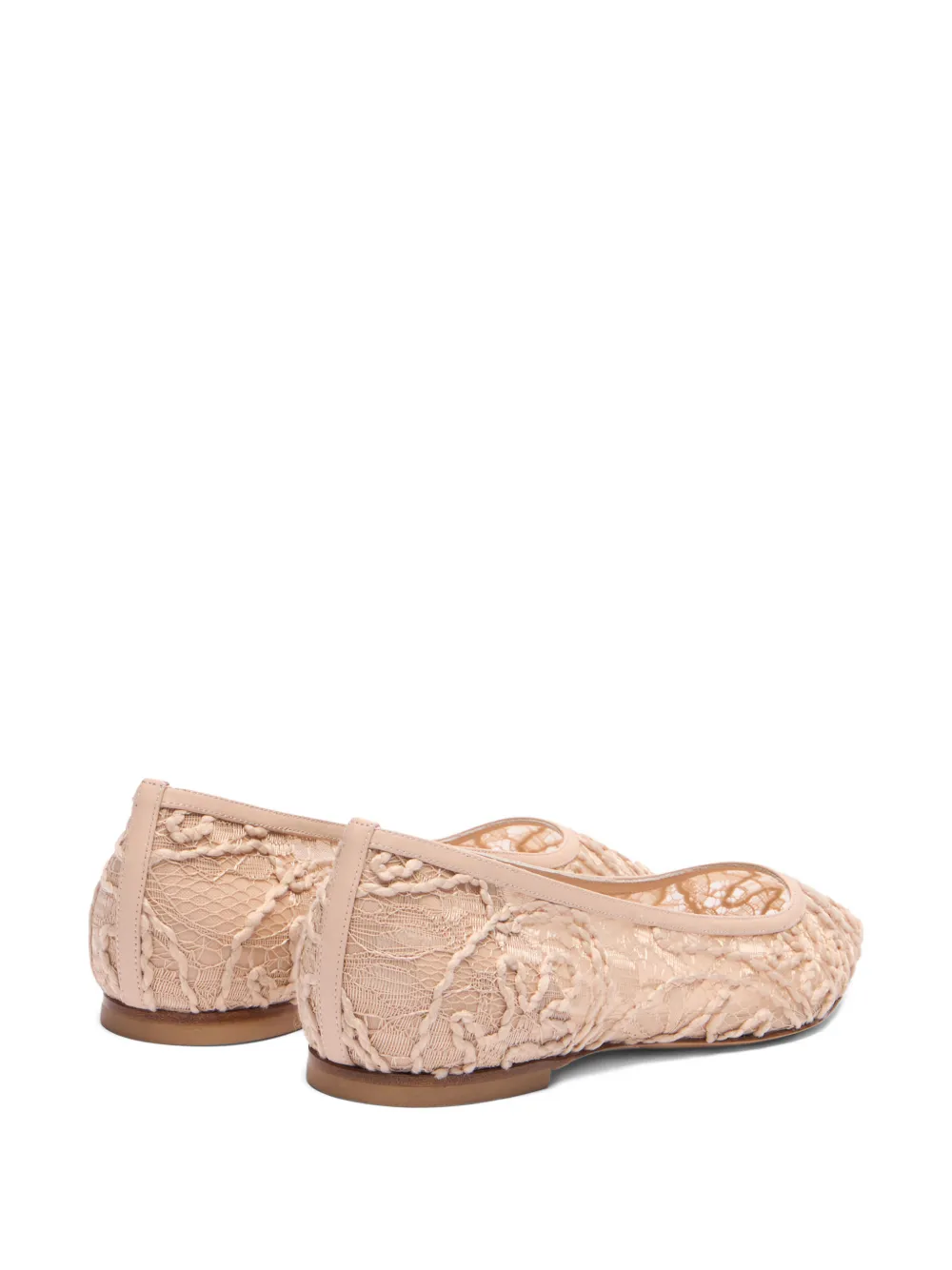 Casadei Chantilly ballet flats Roze