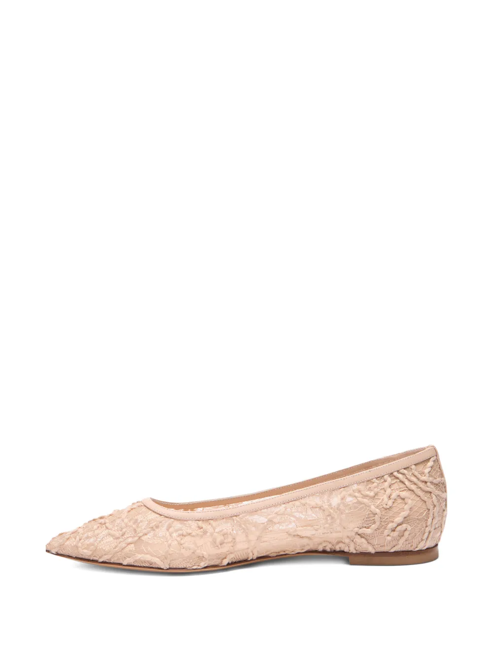 Casadei Chantilly ballet flats Roze