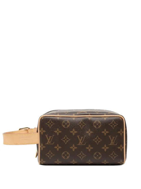 Louis Vuitton Pre-Owned 2021-2025 Monogram Locker Dopp Kit clutch bag