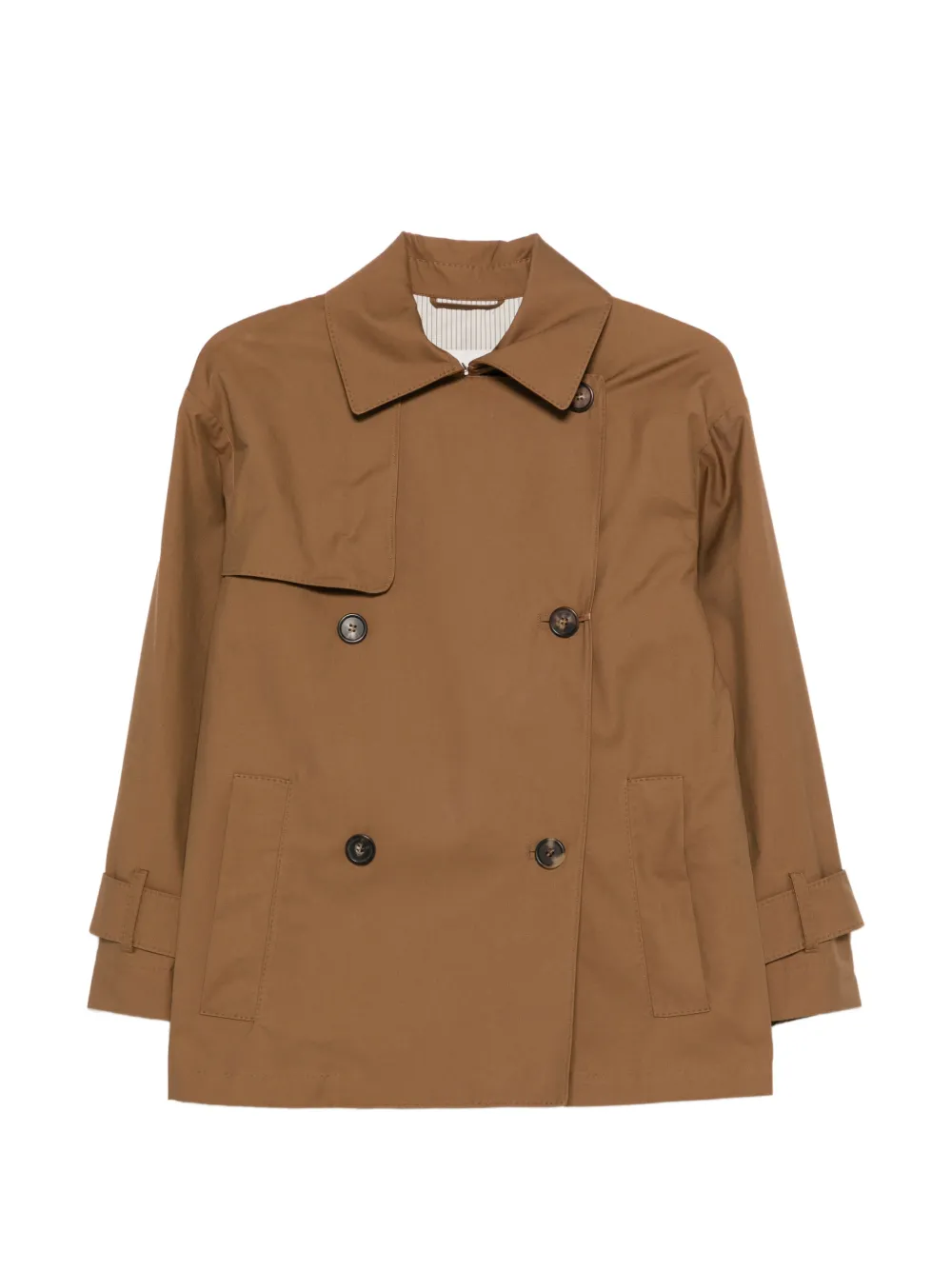 Max Mara Mtczeno button jacket - Marrone