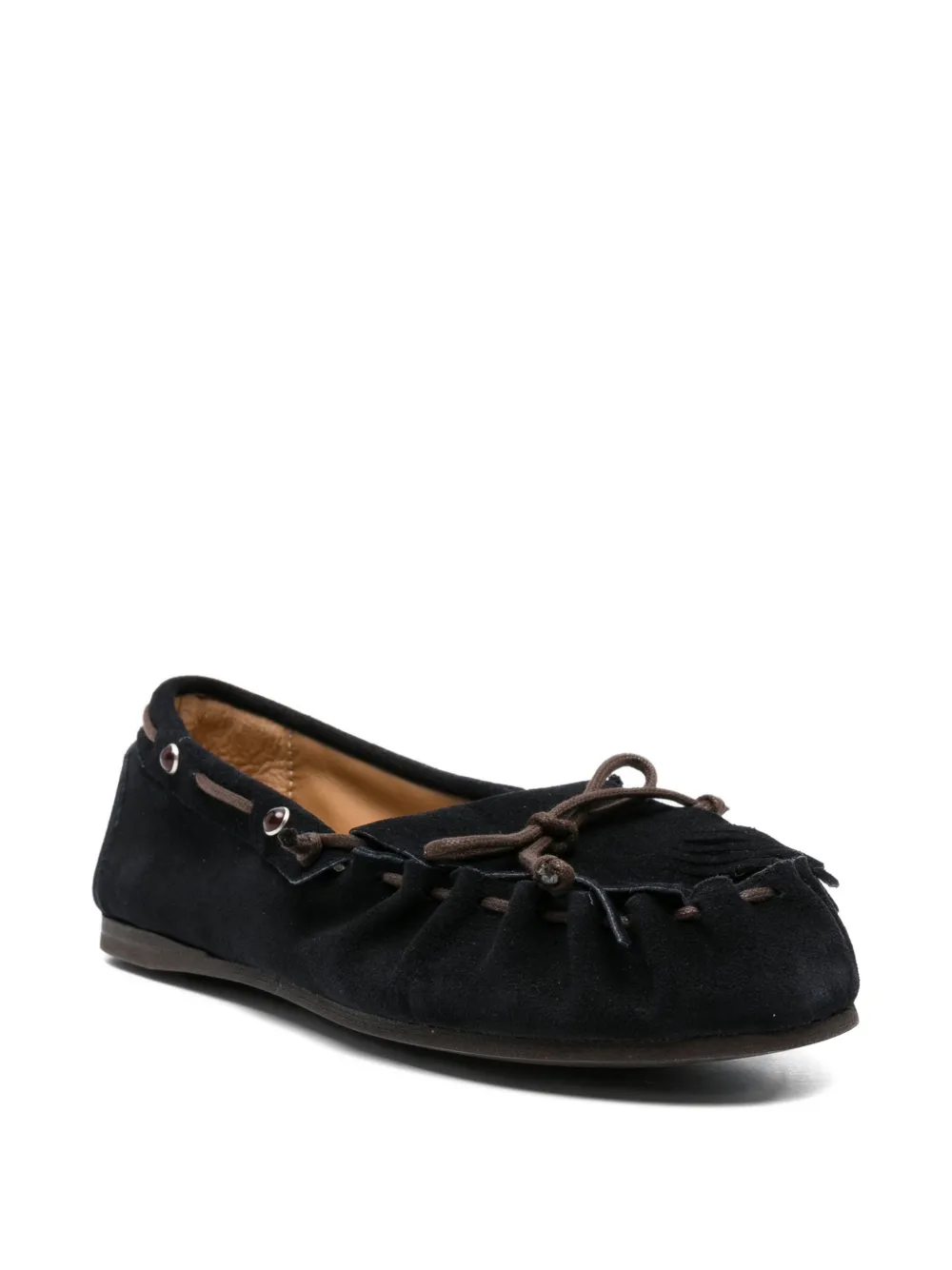  P.a.r.o.s.h. Fringe-detail Loafers - Blue 