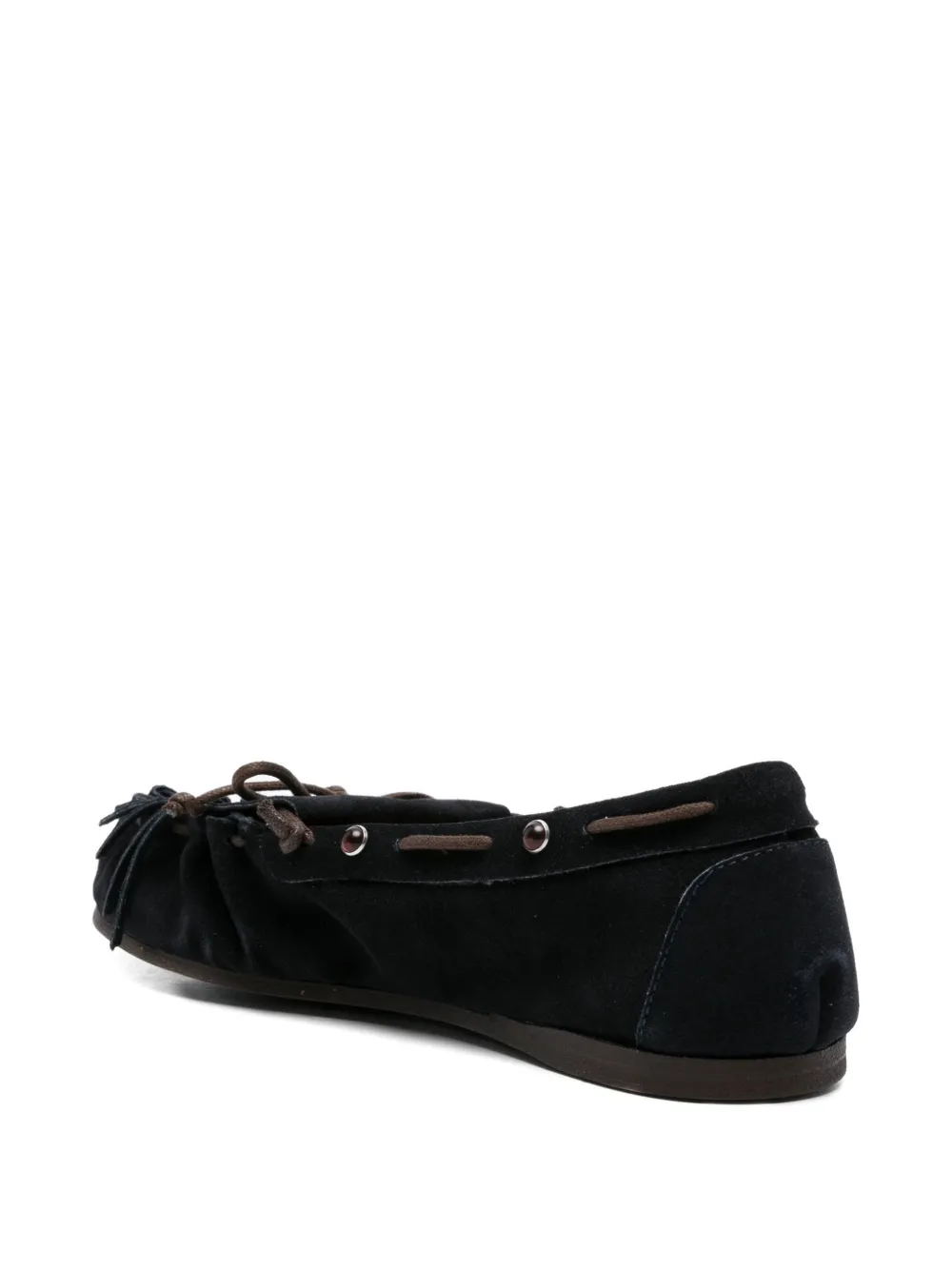 P.a.r.o.s.h. Fringe-detail Loafers - Blue 