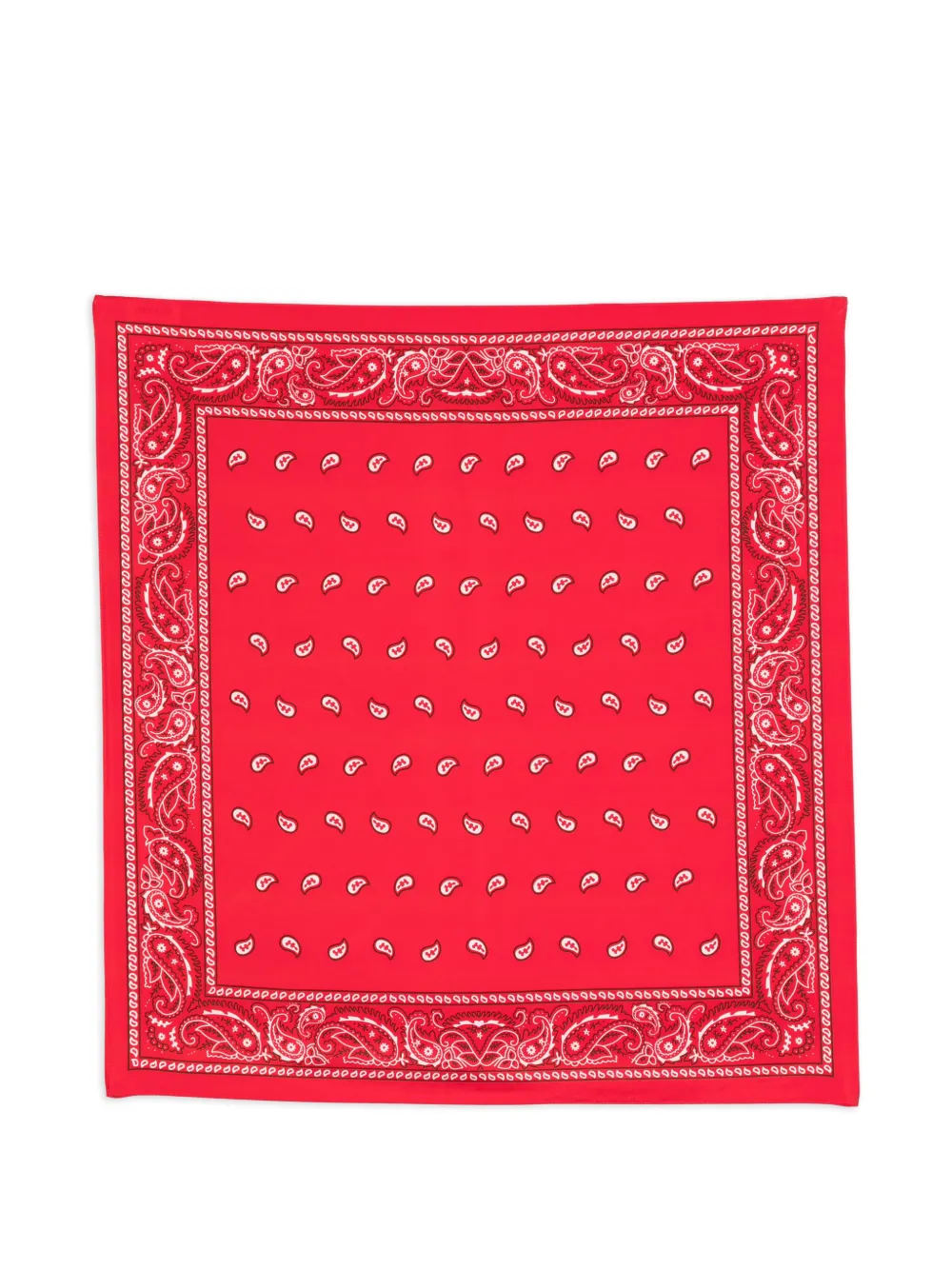 P.A.R.O.S.H. paisley-print foulard scarf - Rosso