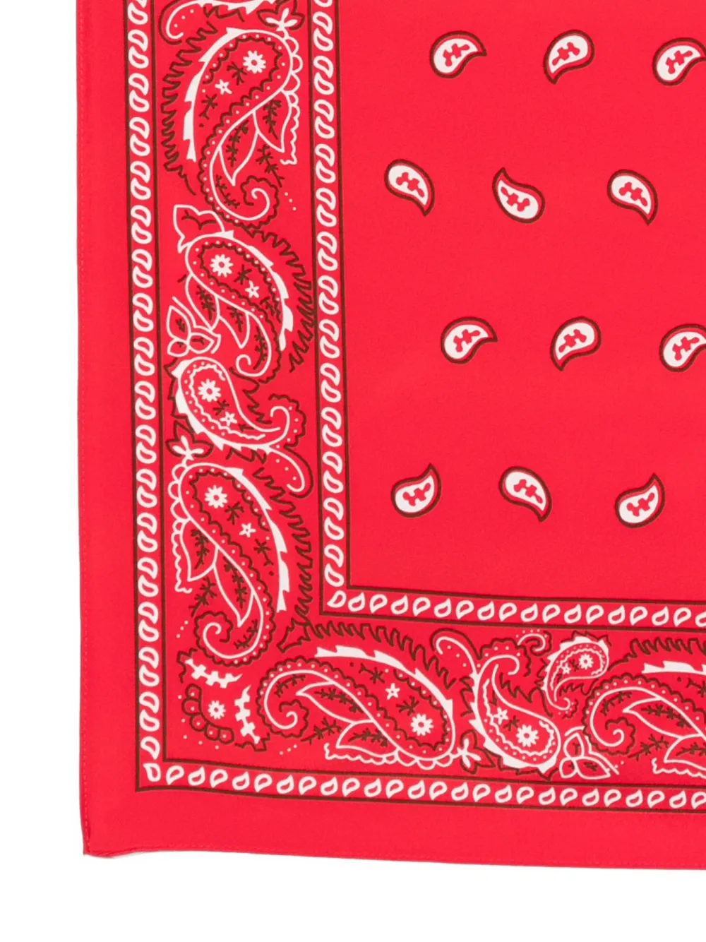 Paisley-Print Foulard Scarf