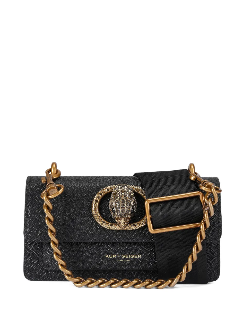 Kurt Geiger London Clutch Chelsea - Nero