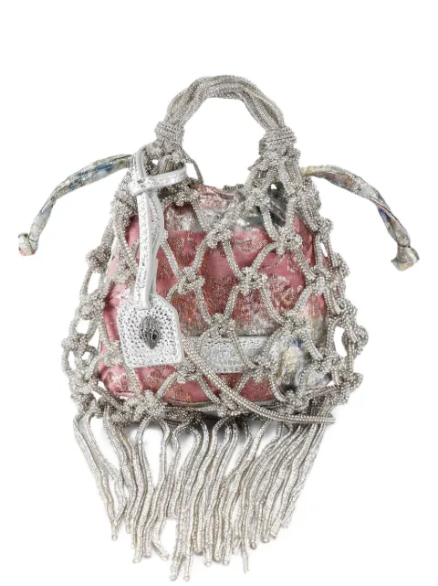 Kurt Geiger London mini Macrame handbag