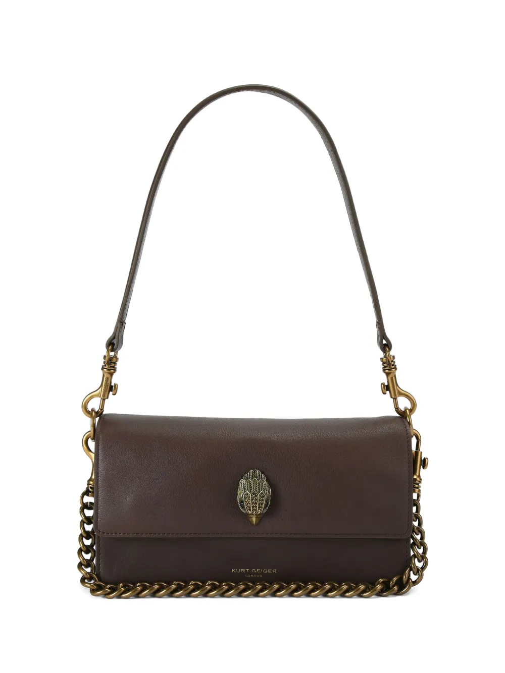 Kurt Geiger London Borsa a spalla Sloane - Marrone
