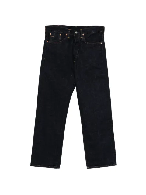 Ralph Lauren RRL Selvedge logo button trousers