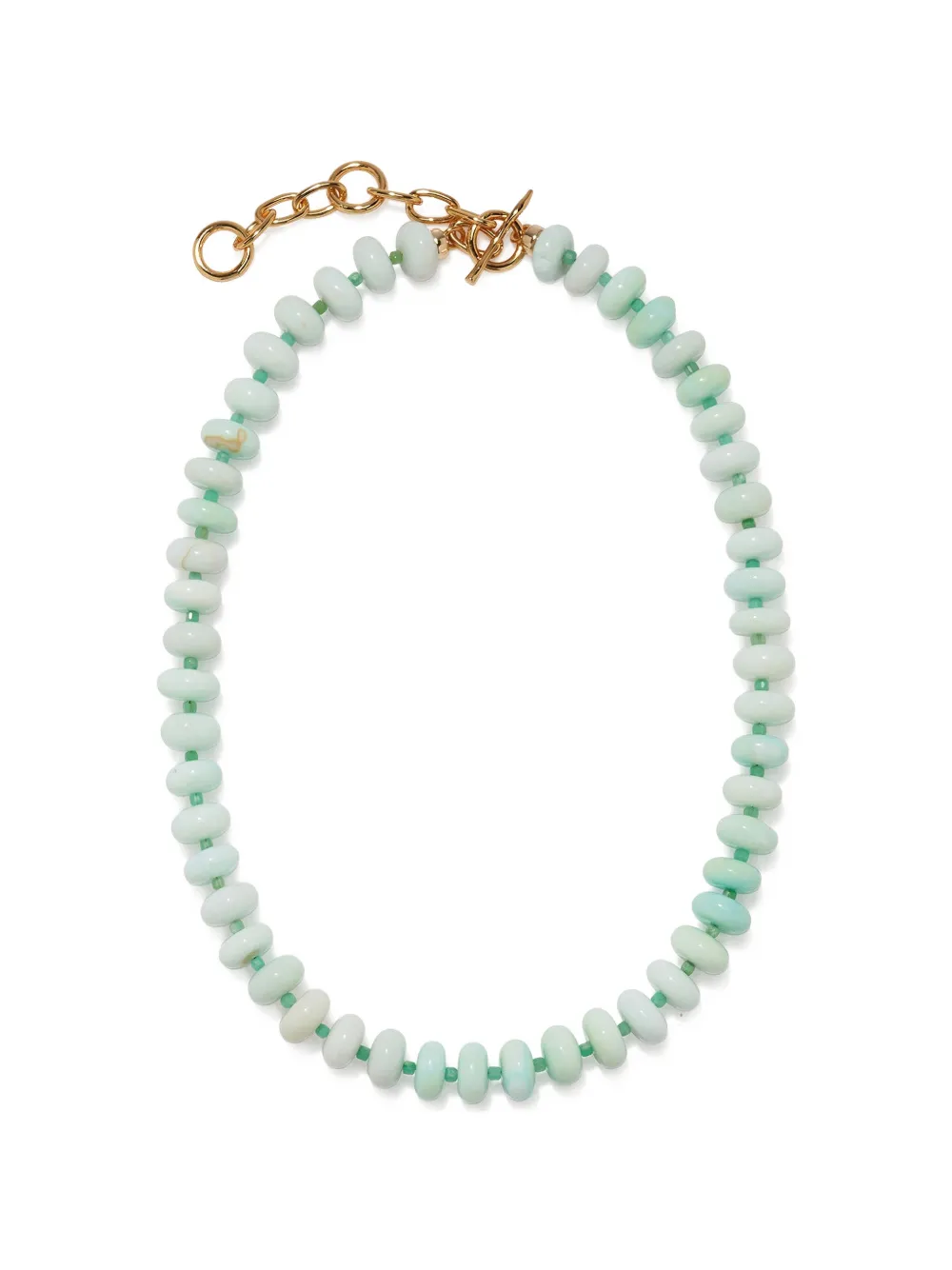 Lizzie Fortunato Tola beaded necklace - Verde