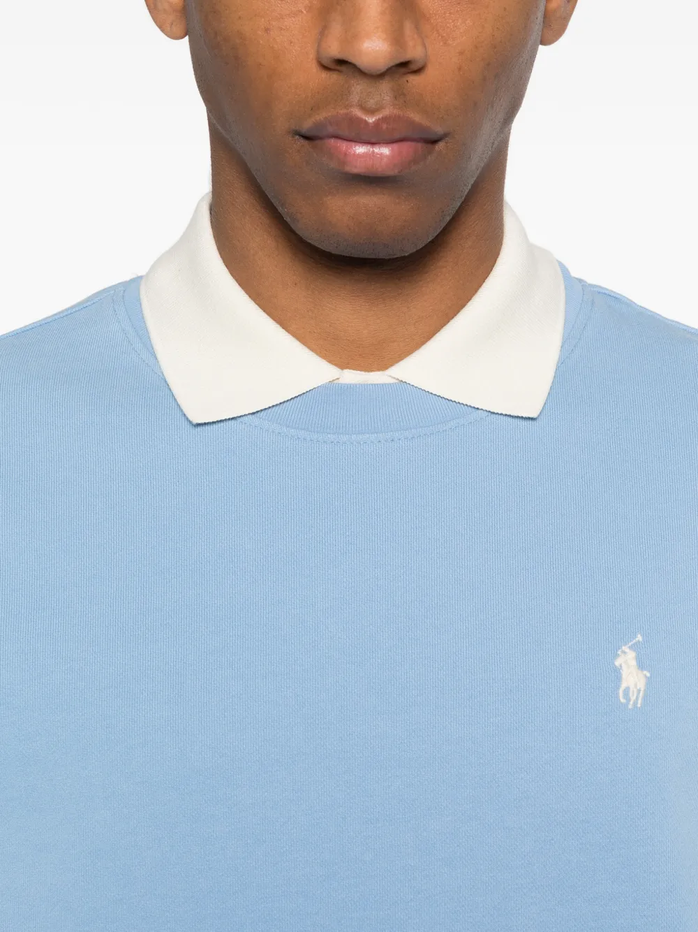 Polo Ralph Lauren Sweater met logodetail Blauw