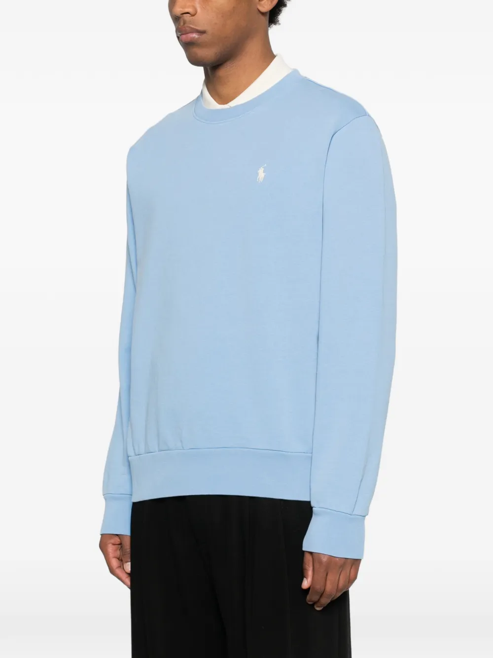 Polo Ralph Lauren Sweater met logodetail Blauw
