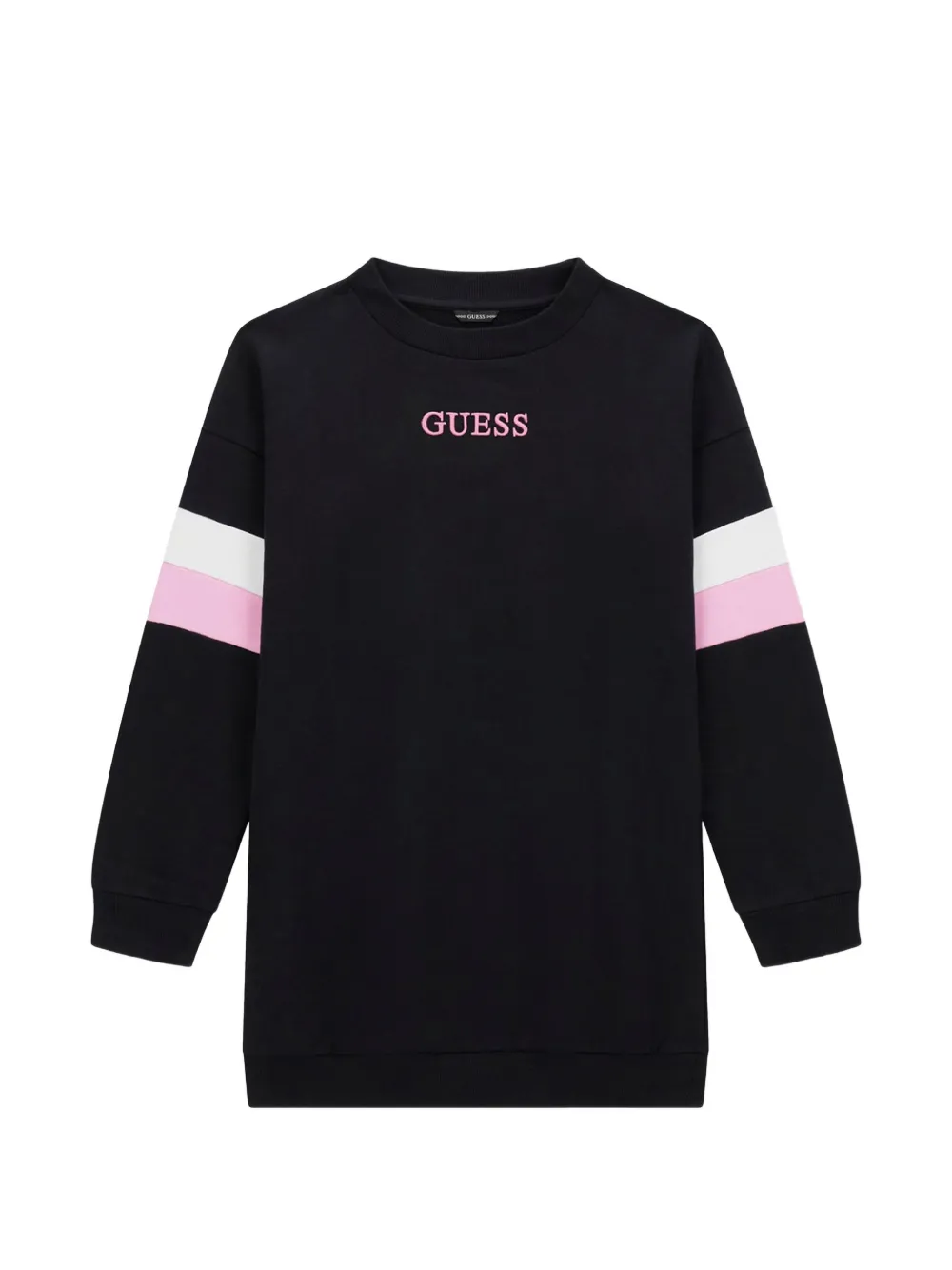 colourblock long-sleeve dress