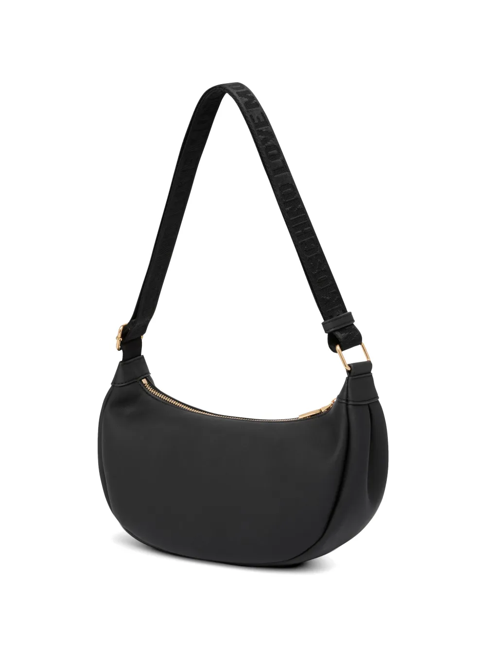 Love Moschino Schoudertas met logo Zwart