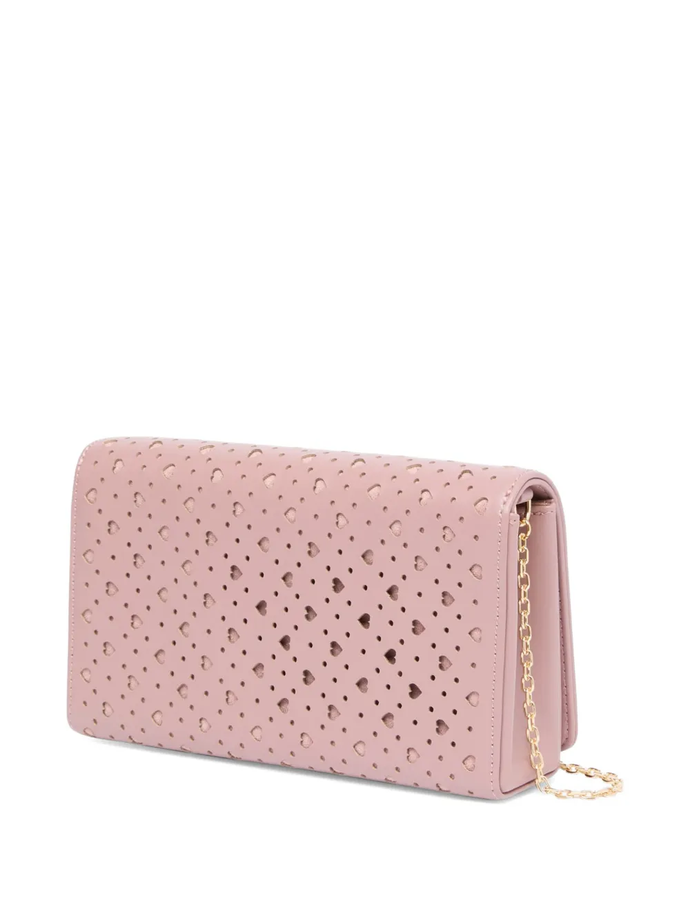 Love Moschino Clutch met hart Roze