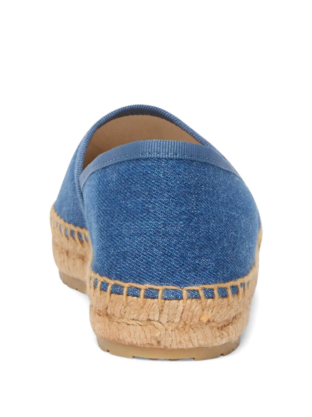 Love Moschino Espadrilles met borduurwerk Blauw