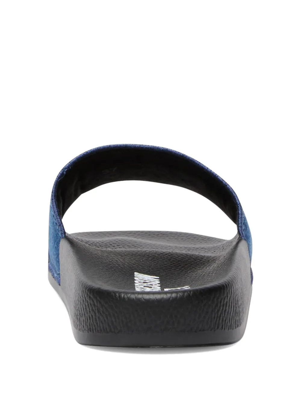 Love Moschino Slippers met logo Blauw