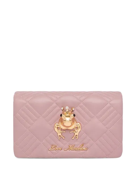 Love Moschino quilted embellished shoulder bag