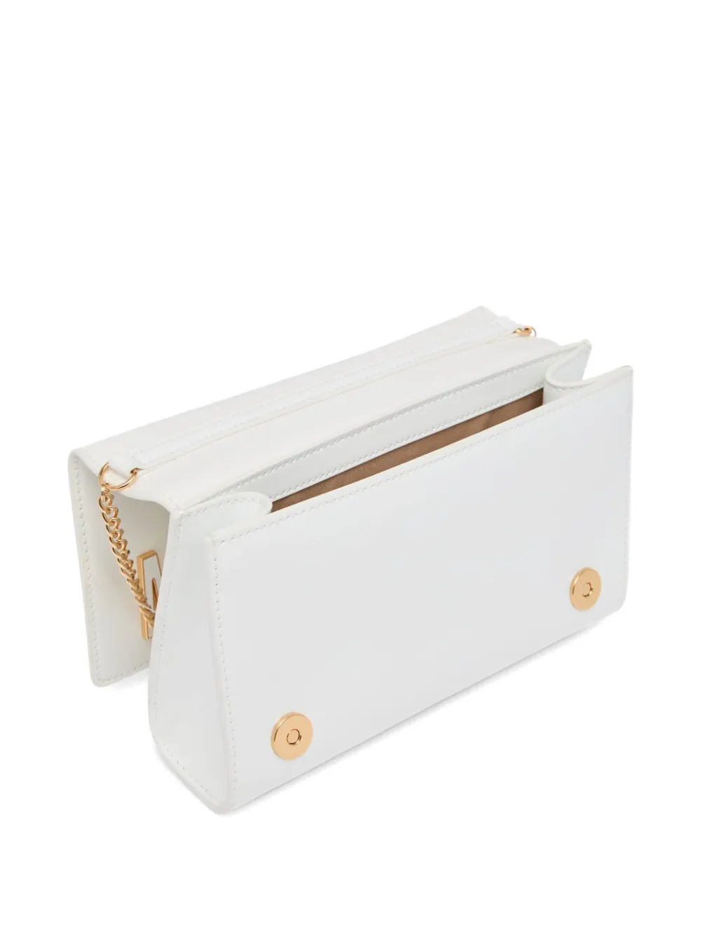Love Moschino Clutch met ketting Wit