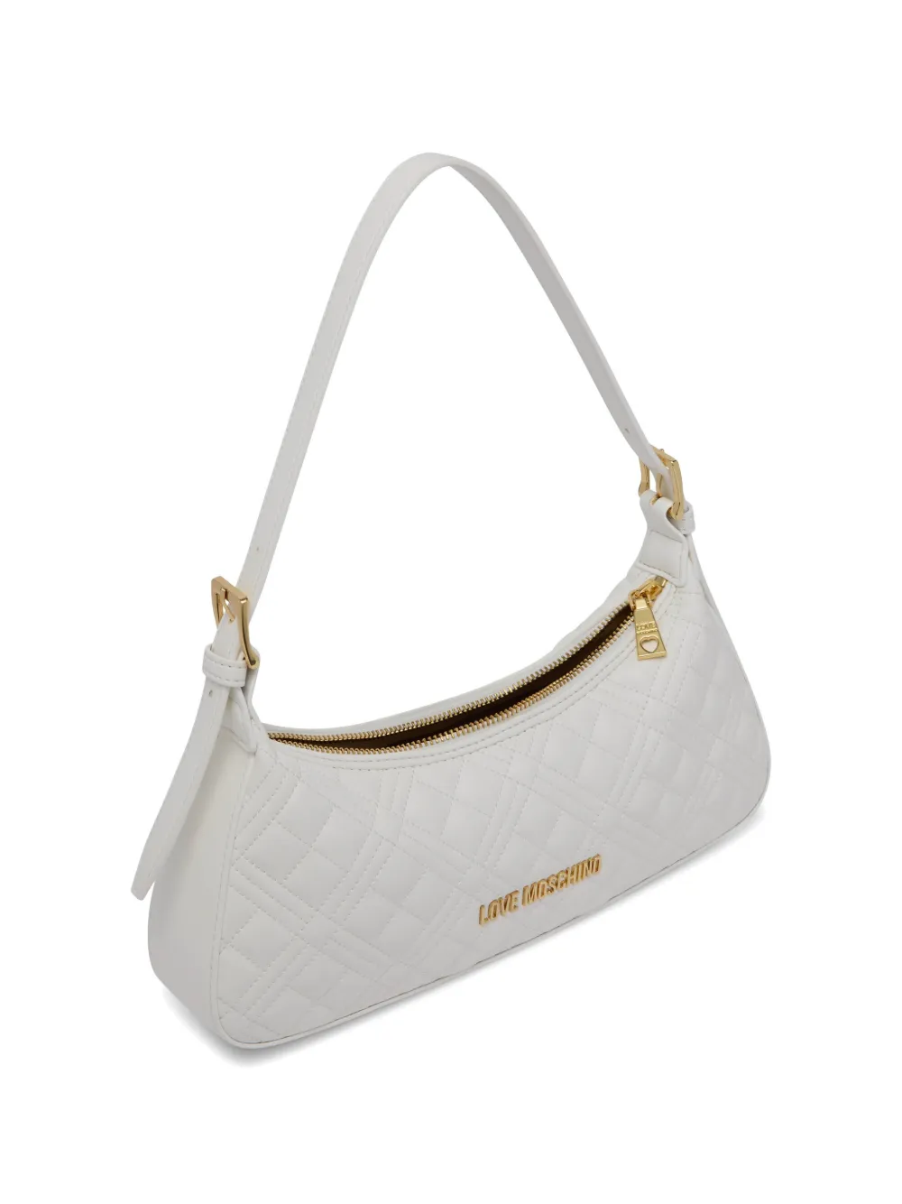 Love Moschino Gewatteerde schoudertas Wit