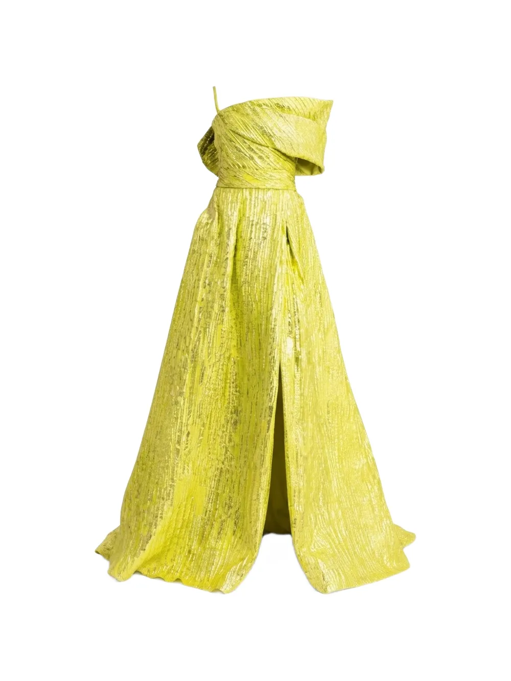Gemy Maalouf back-bow maxi dress